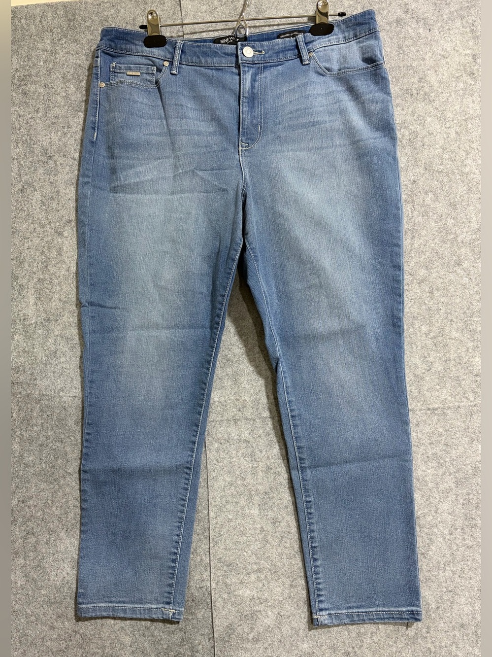 Nine West Women's Gramercy Skinny Crop Jeans Size 16